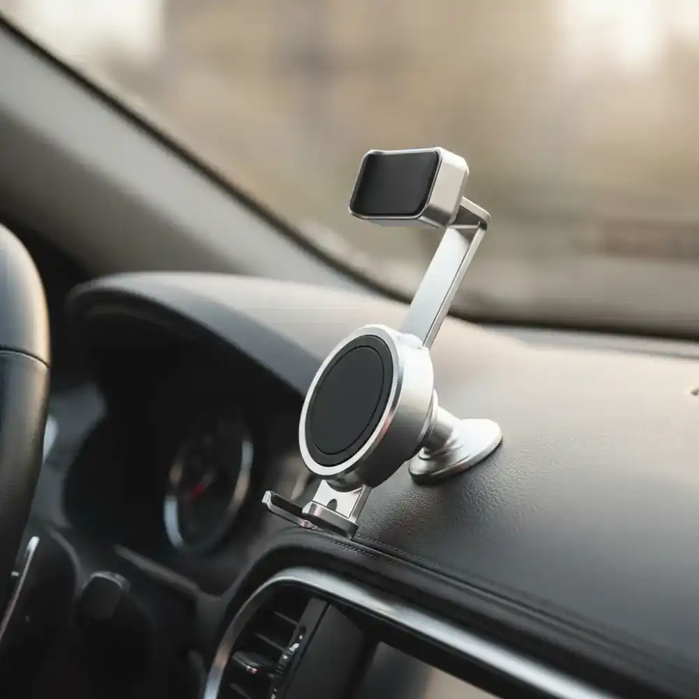 Magnetic dashboard mount
