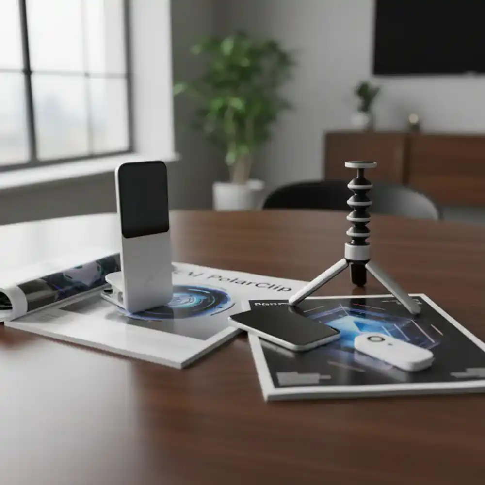 PolarClip Studio accessories featured in premium tech magazines