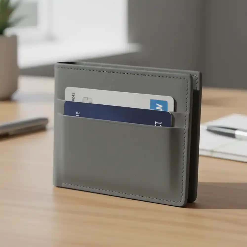 Slate Grey Magnetic Wallet